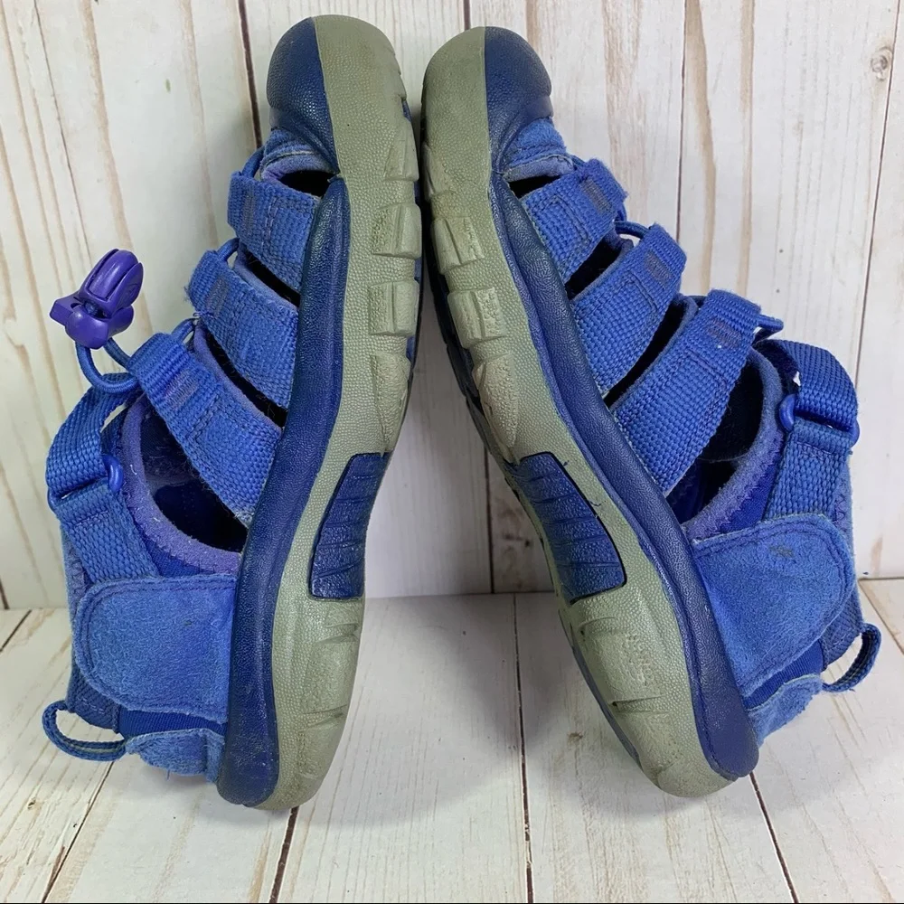 Keen Kids Blue Purple Waterproof Sport Sandals